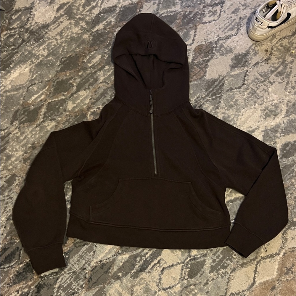 Lululemon Cropped Scuba Sweater